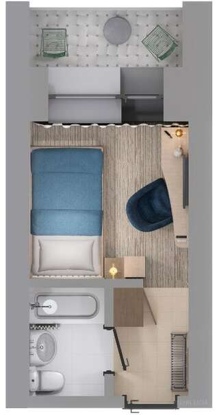 Гостиница Родник Алтая Белокуриха Одноместный стандарт, Корпус: «Родник»-7