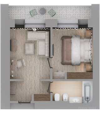 Гостиница Родник Алтая Белокуриха Люкс, Корпус: «Родник» (6 этаж)-14